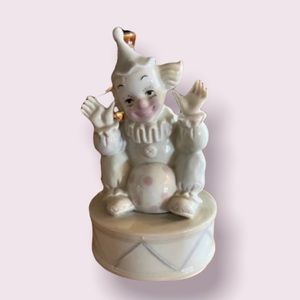 Vintage 1991 Summit Collection Clown Music Box